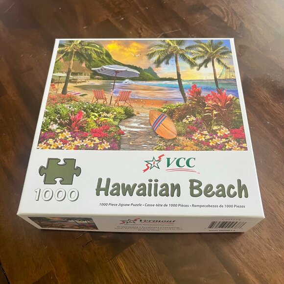 Jigsaw Puzzle | 1000 Pieces | Hawaiian Beach - Picture 2 of 2